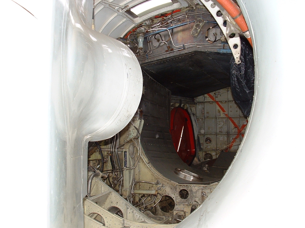 Harrier Gr3 engine bay Aircraft Cold War